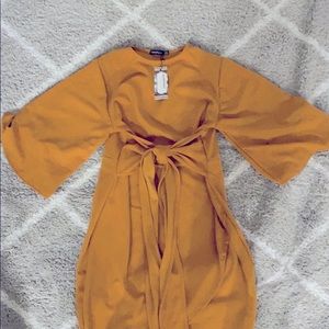 Bohoo knee dress